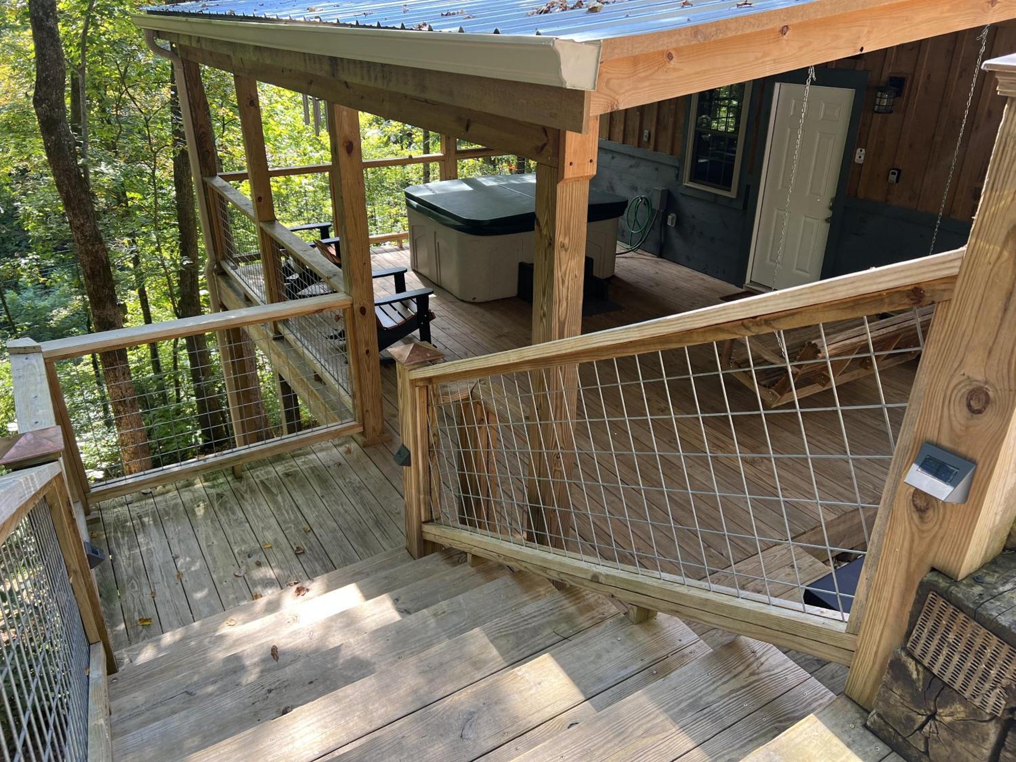 Bigfoots Hideaway Cabin แกตลิงเบิร์ก ภายนอก รูปภาพ